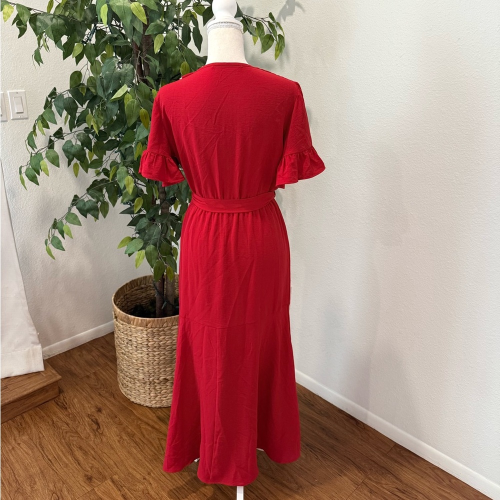 Fraiche by J Red Dress - Picture 3 of 6